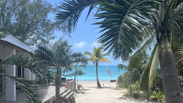 Sun loungers, beach towels