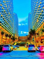 Fassade der Unterkunft