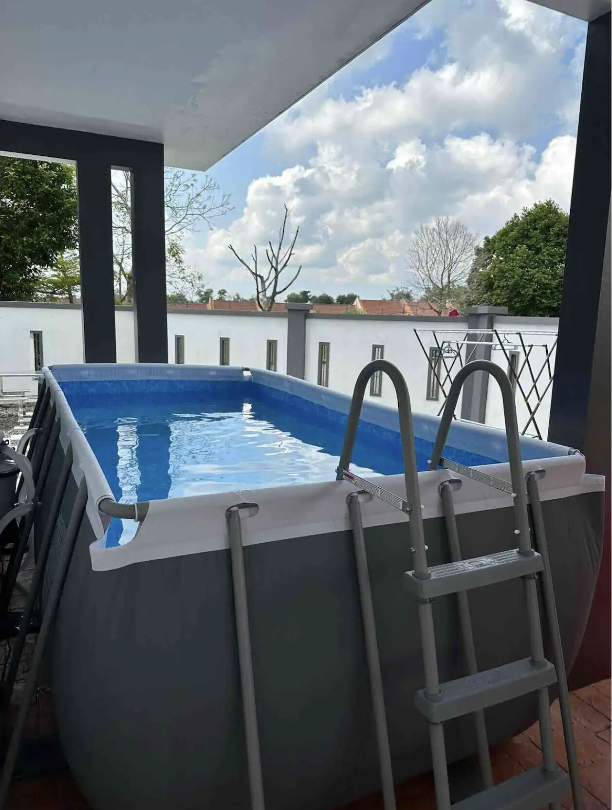 Voorkant van accommodatie