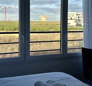 2 Schlafzimmer, BĂŒgeleisen/BĂŒgelbrett, Reisekinderbett, kostenloses WLAN