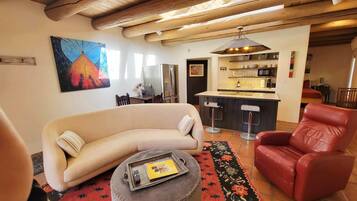 TV connectée, cheminée