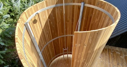 Nature, outdoor bath, sauna, hiking, kayaking, the river Gudenå, newly renovated