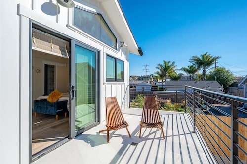 Brand new 3 bedroom 2-1/2 bath modern farmhouse style beach house.