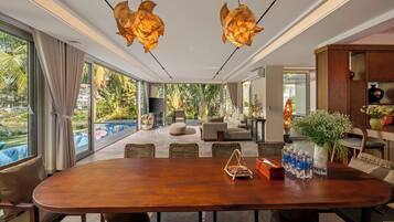 Panoramic Villa, 4 Bedrooms, Private Pool | Private kitchenette