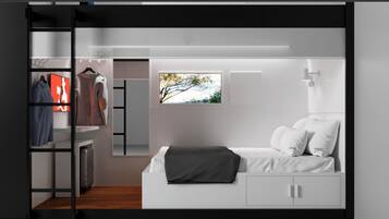 Comfort Shared Dormitory | Desk, free WiFi, bed sheets, wheelchair access