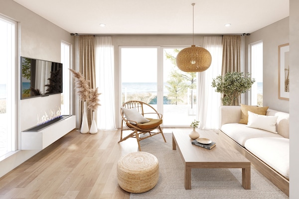 Luksus-småhus | Oppholdsområde