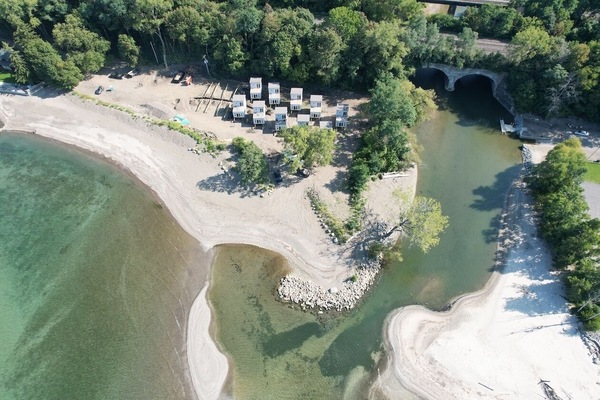 Fassade der Unterkunft