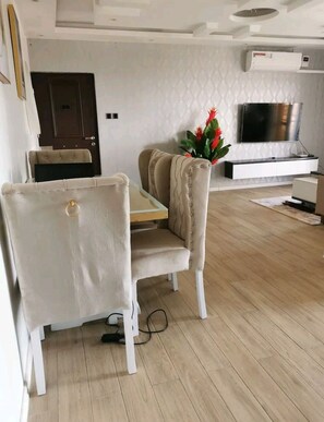 Living area - Modern 2-Bedroom Fully Furnished Apartment in Kololo/Kampala City. 
 (Kampala)