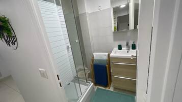 Towels, soap, toilet paper