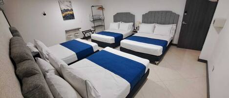 8 bedrooms, WiFi, bed sheets