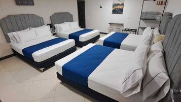 8 bedrooms, WiFi, bed sheets