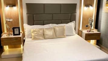 Habitación individual Deluxe | 2 dormitorios, ropa de cama de alta calidad, colchones viscoelásticos