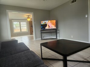 Living area - Perfect for out of town workers.  Fully furnished, all bills paid! (Orange)