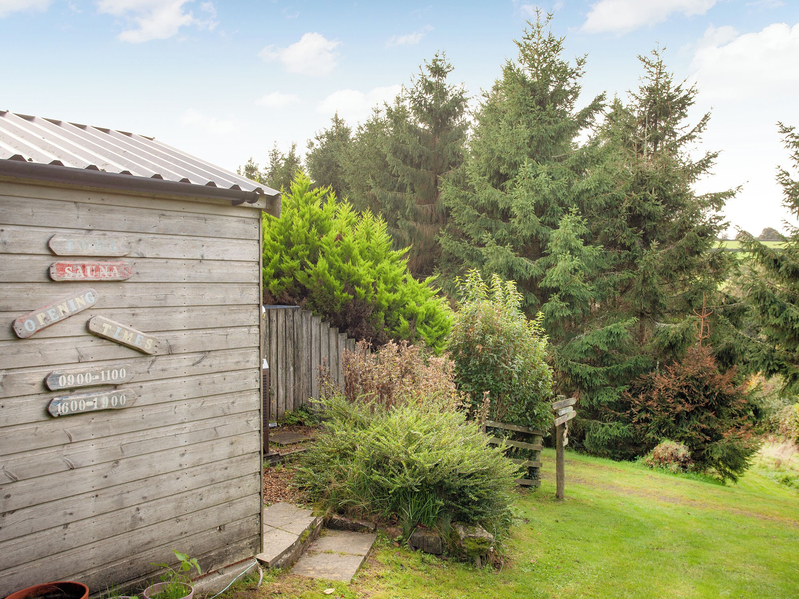 Overnattingsstedets uteområder