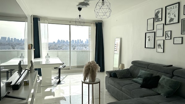 Living area - LA BLANCHE COLOMBES (Colombes)