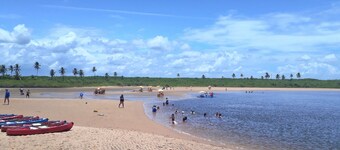 Baixio Rio Mar-Bahia-Green Line-Complete Condominium-2/4 Ground Floor-Natural Paradise