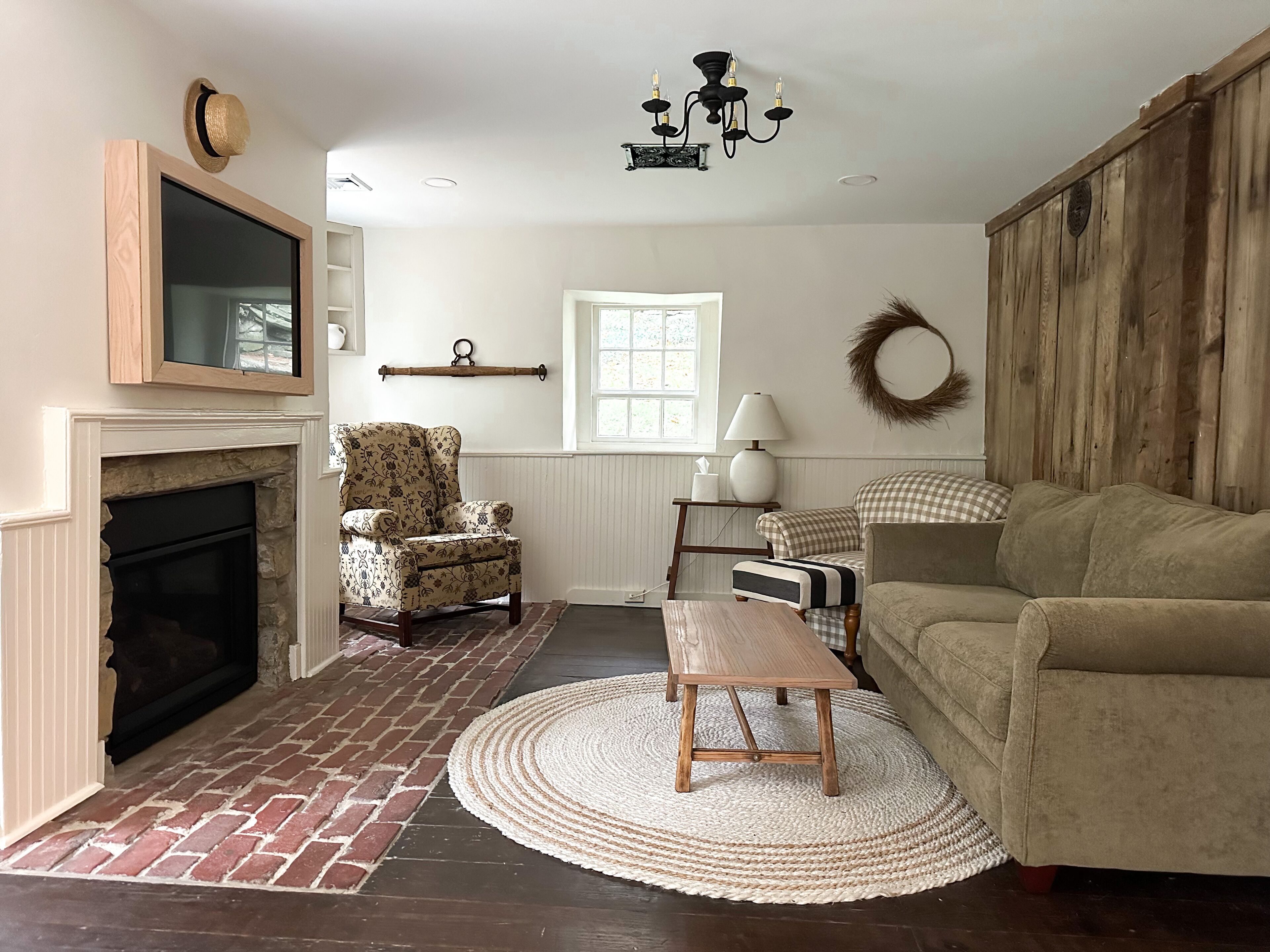 智能电视、壁炉