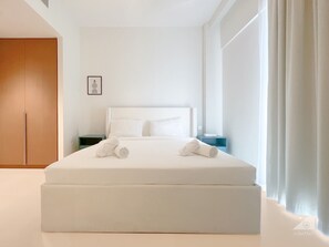 Apartment (2 Bedrooms) | 2 bedrooms, iron/ironing board, bed sheets