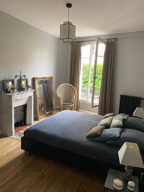 3 soverom, strykejern/-brett, wi-fi og sengetøy