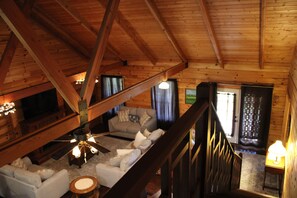 スマートテレビ、暖炉、DVD プレーヤー