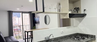 Cómodo Apt3hab Plataformas tv- Parqueadero Privado