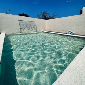 Outdoor pool - Kuhul Modern & Rustic Playacar (Playa del Carmen)