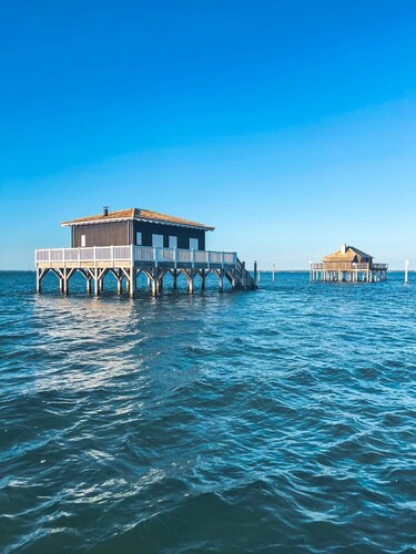 Maison entièrement climatisée! 7 couchages
"Douces heures aux portes du bassin"