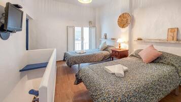 2 slaapkamers, beddengoed