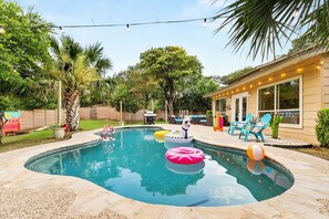 Una piscina climatizada
