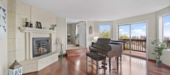 Luxury Home with Panoramic Puget Sound Views, Baby Grand Piano,  and Game Room
