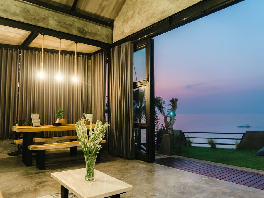 Villa, 1 chambre | Salle de séjour