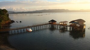 Utsikt over resort
