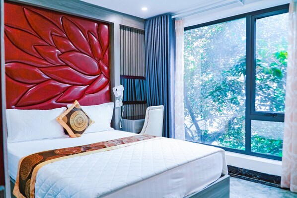 Blick von der Unterkunft