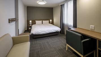 豪華客房, 1 張加大雙人床, 非吸煙房 | 房內夾萬、遮光窗簾/窗簾、免費 Wi-Fi、床單