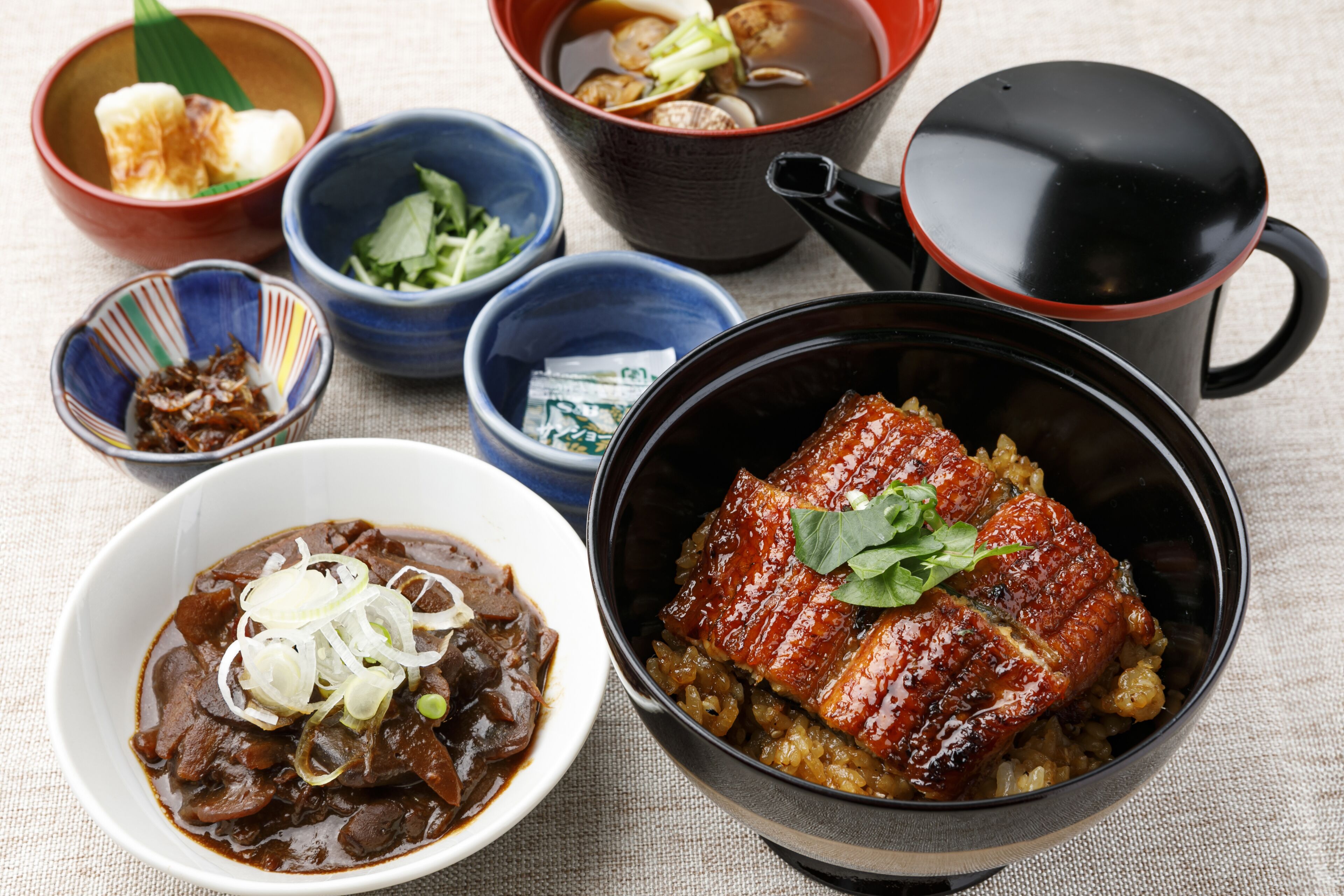 뷔페 아침 식사