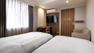 In-room safe, blackout curtains, free WiFi, bed sheets