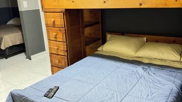 2 habitaciones y sábanas de algodón egipcio