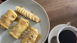 Desayuno de cocina local incluido todos los días