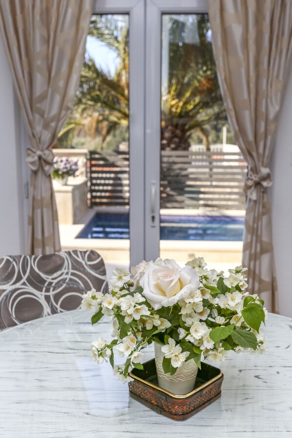 View from property - Villa Capitis in the Centre with luxury pool (Hvar)