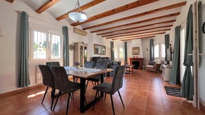 Dining - T-1123, Dolphin, villa in Els Poblets with private pool (VC)