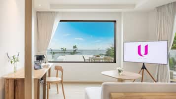 Junior Suite Panoramic Seaview with Terrace & Lux Bliss Bath | View from room