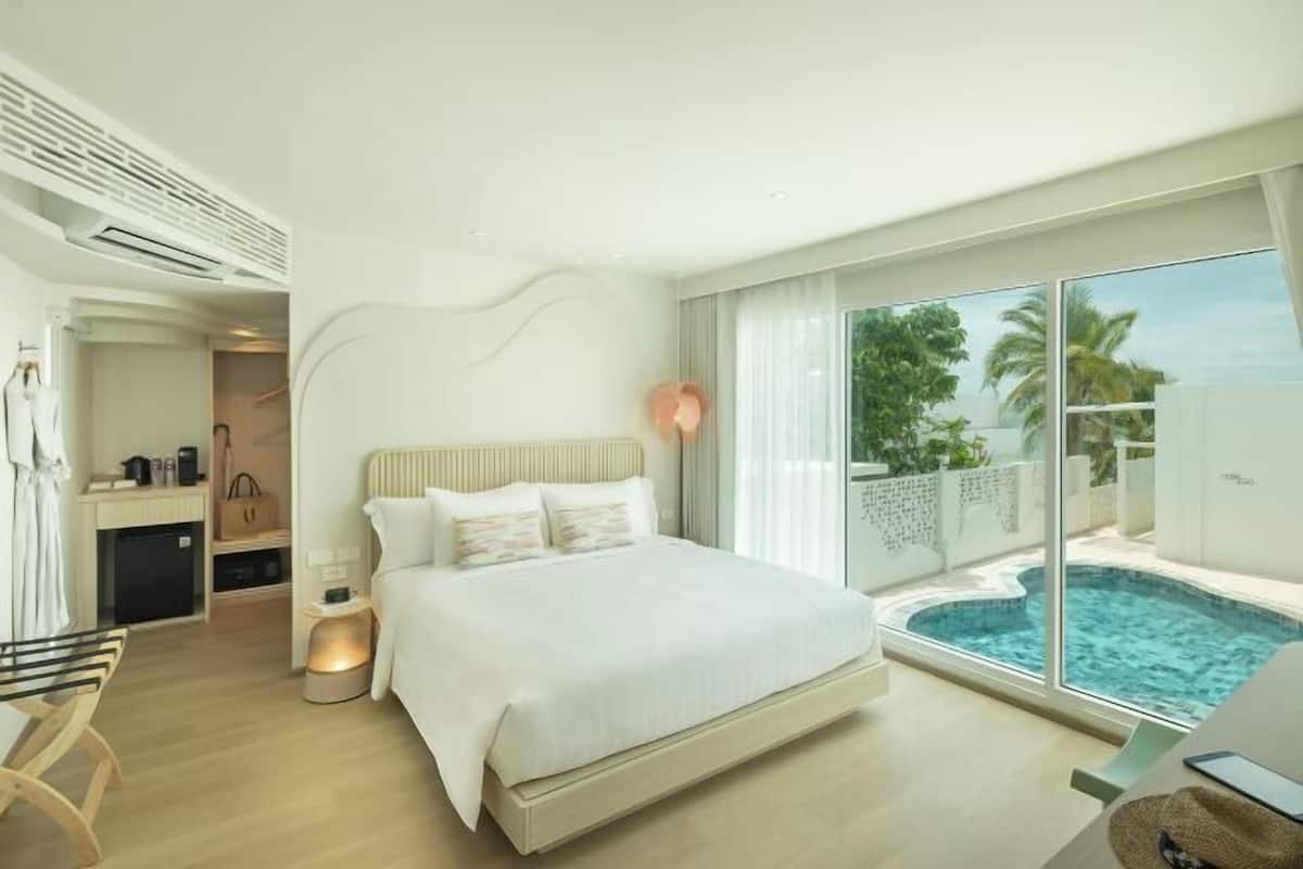 1 dormitorio y minibar (con algunos artículos gratuitos)