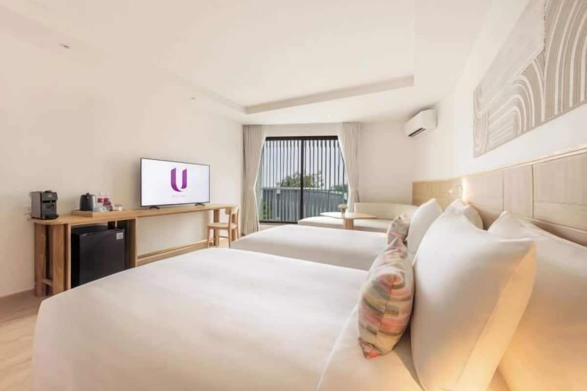 1 dormitorio y minibar (con algunos artículos gratuitos)