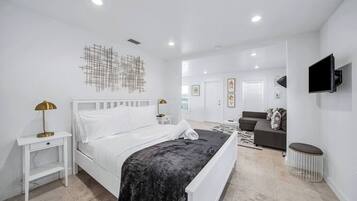 1 soverom, strykejern/-brett, wi-fi og sengetøy