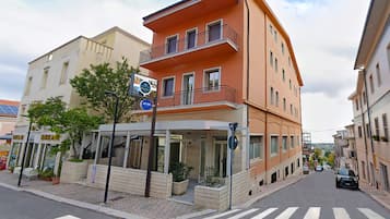 Fassade der Unterkunft