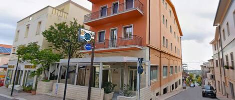 Voorkant van accommodatie