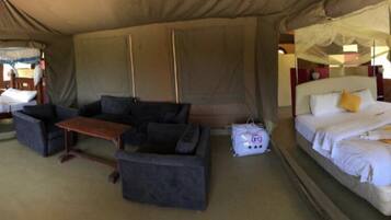 Individually furnished, desk, laptop workspace, bed sheets