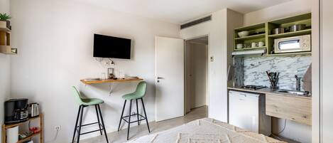 1 Schlafzimmer, kostenloses WLAN, Bettwäsche