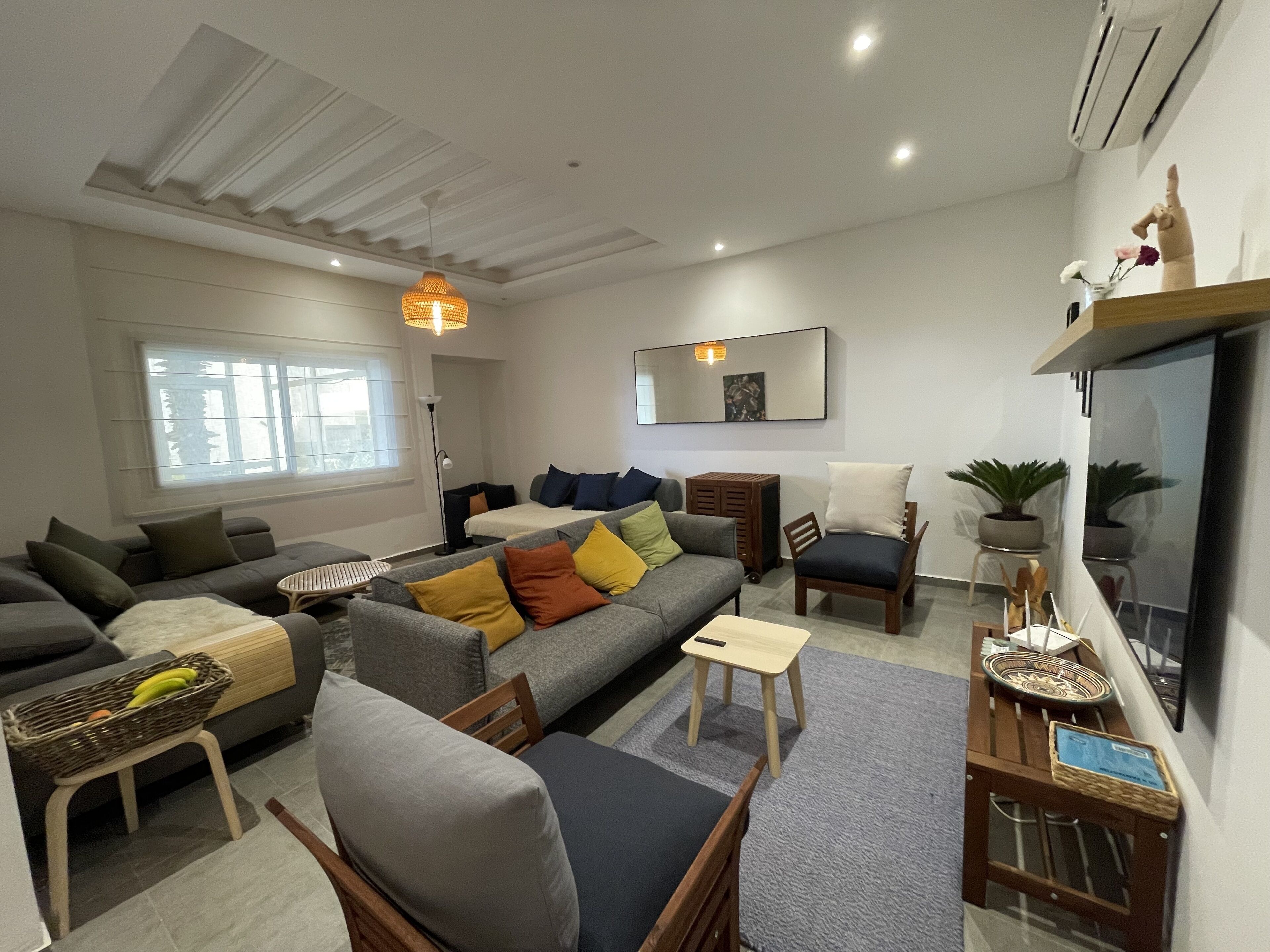 เอลีทอพาร์ทเมนท์, 3 ห้องนอน, พร้อมสิ่งอำนวยความสะดวกสำหรับผู้พิการ, ใช้สระว่ายน้ำได้ | บริเวณนั่งเล่น