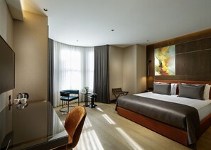 Draps en coton égyptien, literie de qualité, minibar